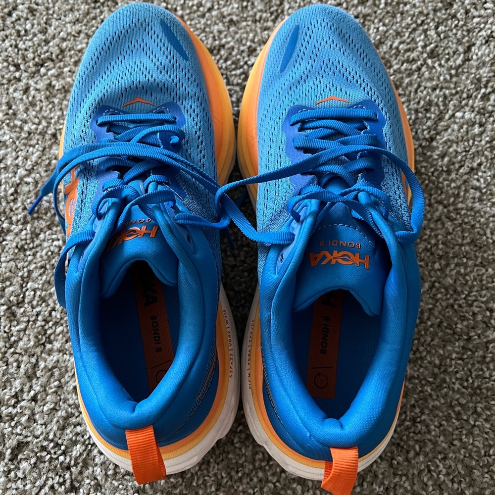 HOKA Bondi8 Sneaker Size 8.5 - Picture 2 of 5